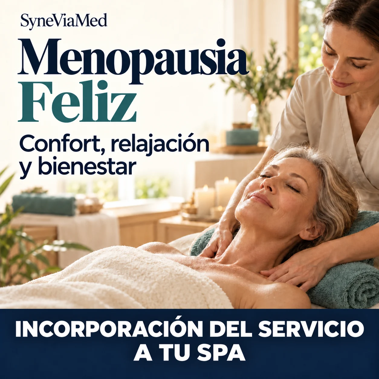 Menopausia Feliz – incorporación del servicio a tu SPA – SyneViaMed