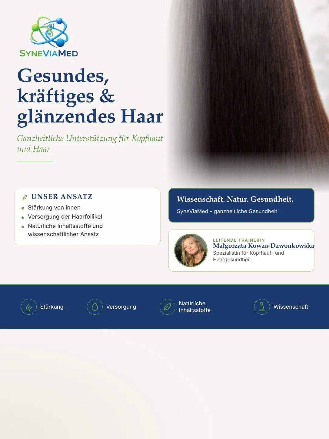 Regenerative Trichologie – Behandlungen für Haarwachstum und Regeneration – Schulung, SyneViaMed