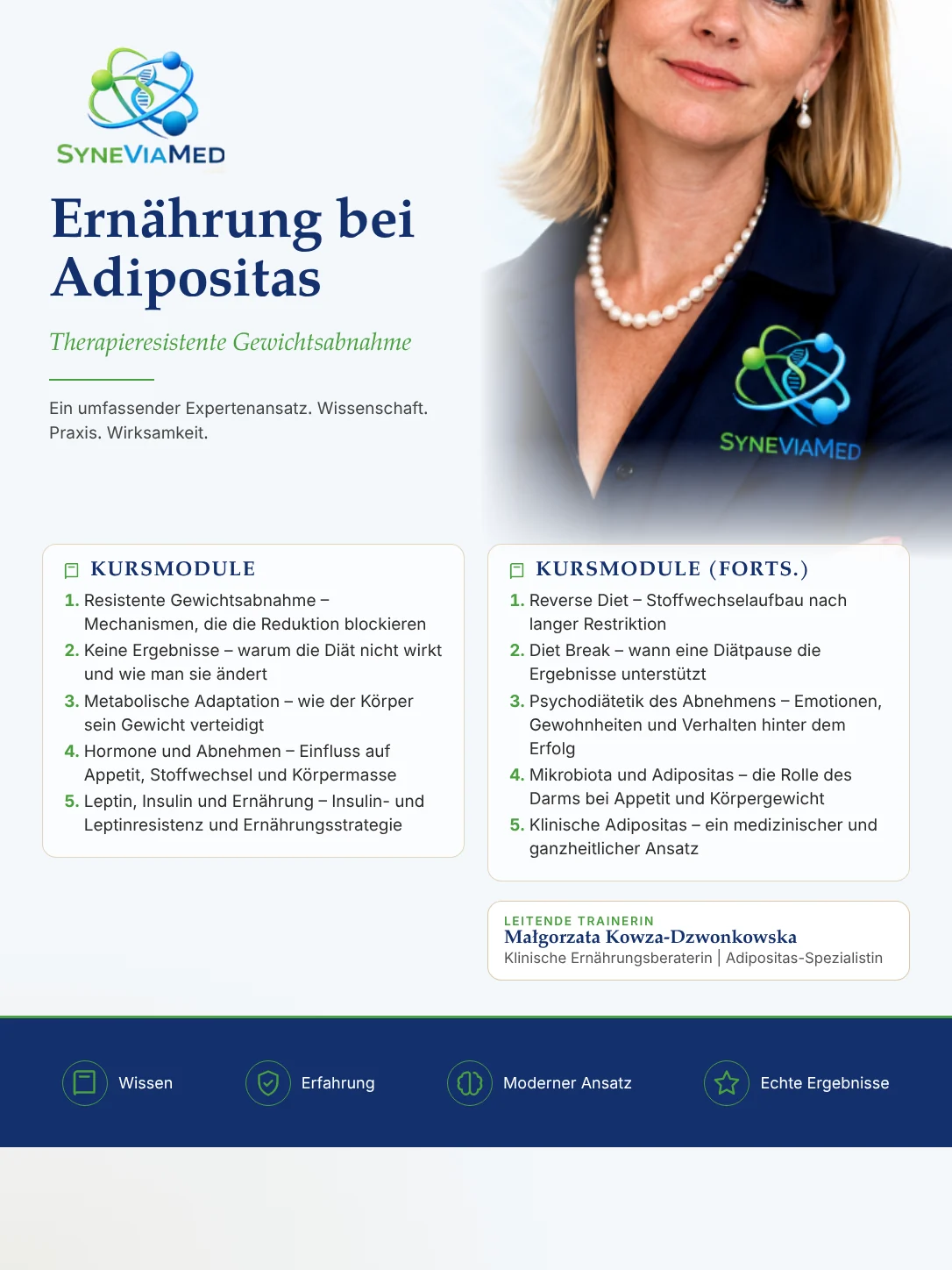 Therapieresistente Adipositas – ein klinischer Ansatz – Fortbildung, SyneViaMed