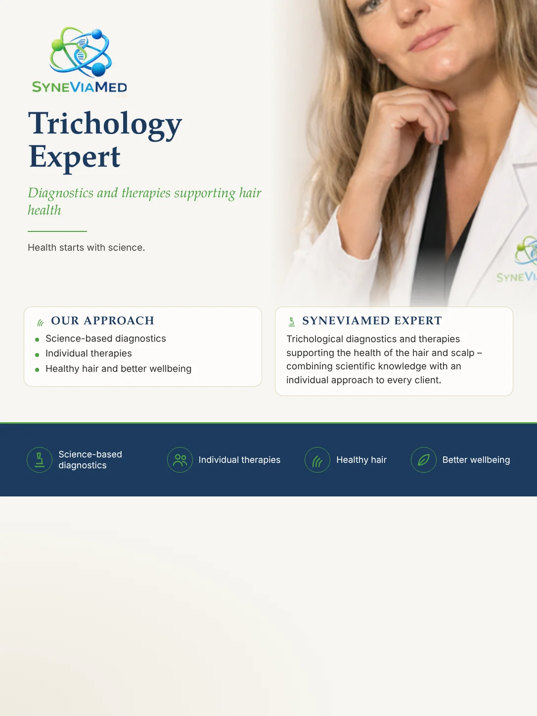 Trichology Expert – Masterclass – training course, SyneViaMed