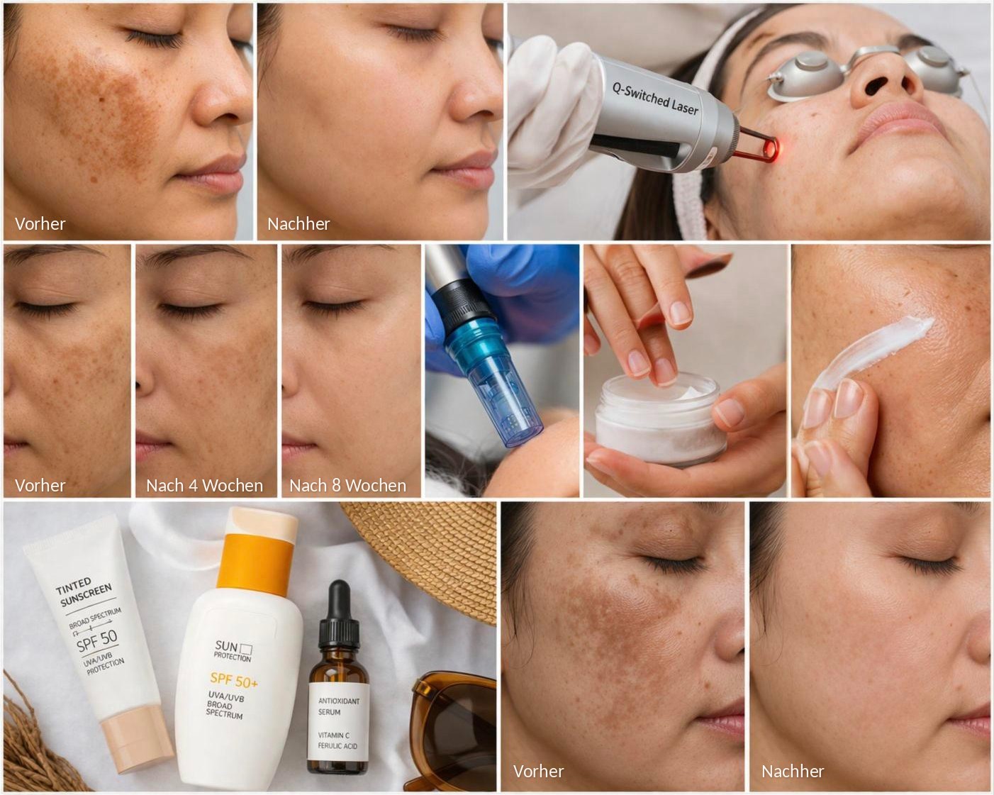 Melasma – wirksame Therapien