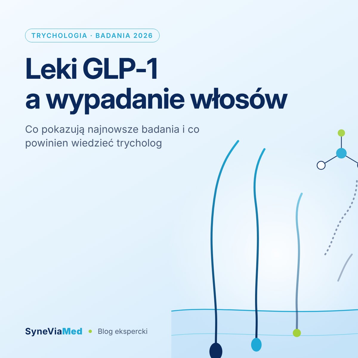 GLP-1 vaistai (Ozempic, Wegovy, Mounjaro) ir plaukų slinkimas: ką turėtų žinoti trichologas